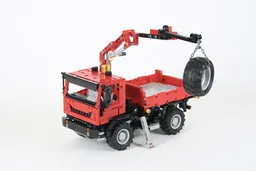 Knuckleboom Off Road Truck