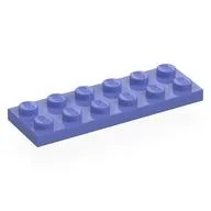 Plate 2 x 6 / Blue Violet