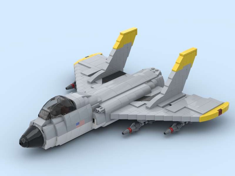 Lego Vought F7U Cutlass