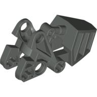 Lego Large Figure Foot, with Ball Joint Socket 3 x 6 x 2 1/3 / Dark Gray