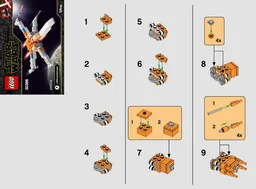Poe Dameron's X-wing Fighter - Mini polybag