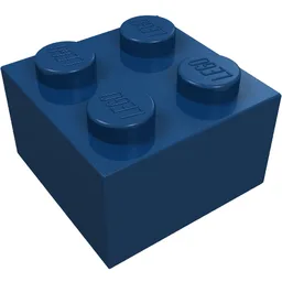 Brick 2 x 2 / Dark Blue