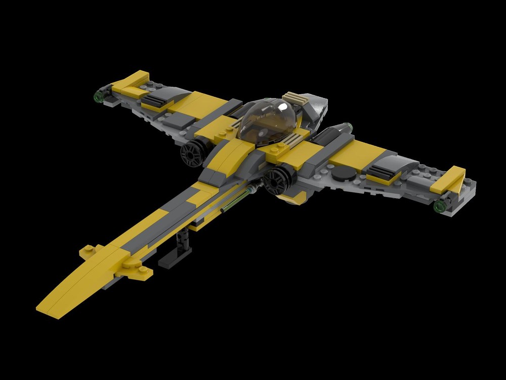 Lego Anakin's Z-95 Headhunter (75214 Alternate Build)