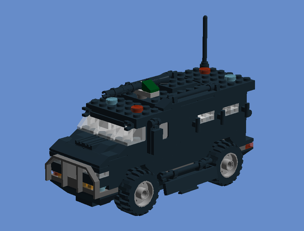 Lego Armored "Bear" SWAT Truck