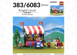 383/6083 - Knight's Joust Remake - LEGO CASTLE MOC