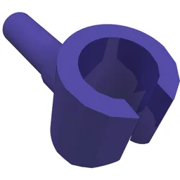 Minifig Hand / Dark Purple