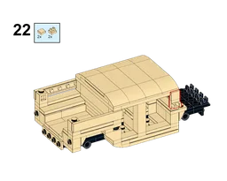 MOC deserted Humvee