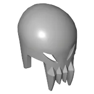 Helmet Alien Skull with Fangs / Light Bluish Gray