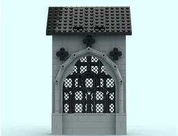 Trefoil Gothic Window