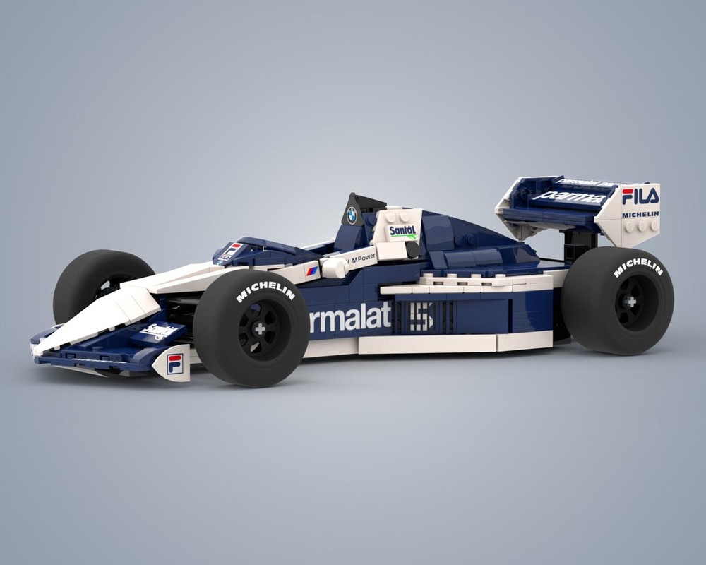 Lego Brabham BT52B - working I4