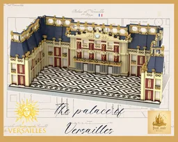 Château de Versailles part 1 - LEGO Model (6335 pieces)