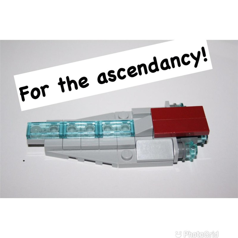 Lego Chiss star destoryer (from empire at war) from mini venator