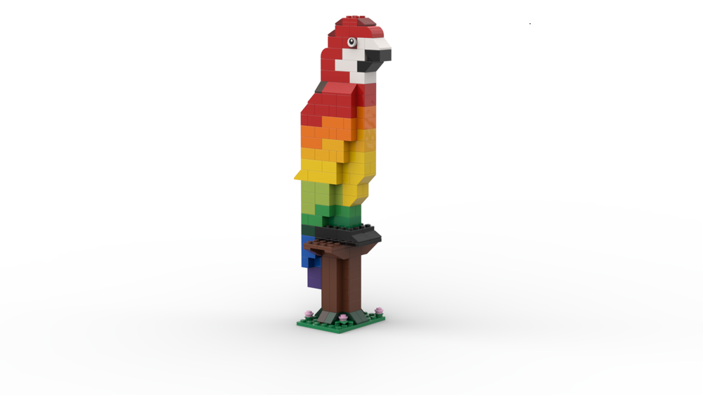 Lego 11011 small Rainbow parrot