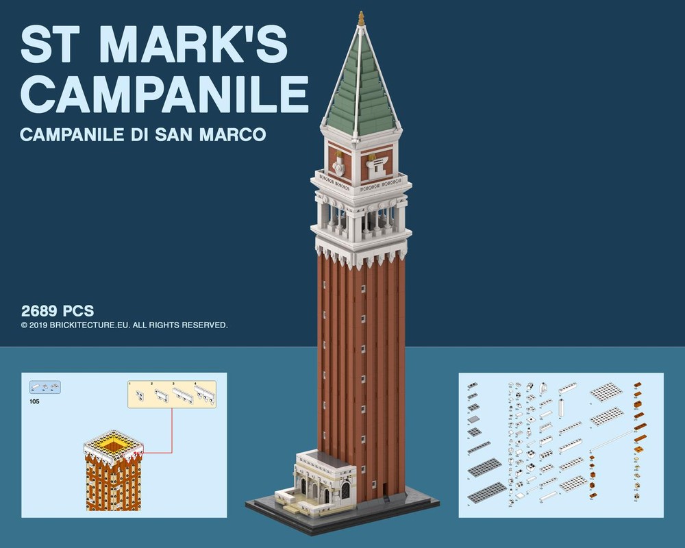 Lego St Mark's Campanile