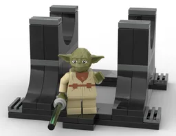 Modified Lightsaber Stand for Minifigure (6346098)