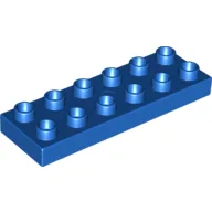 Duplo Plate 2 x 6 / Blue