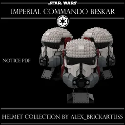 Helmet Imperial Commando Beskar