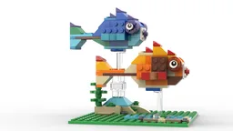 10698 Swimming fish