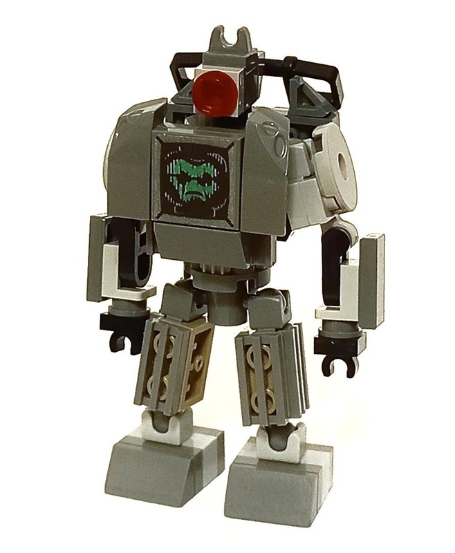 Lego Arnim Zola robot [MARVEL Hydra army]
