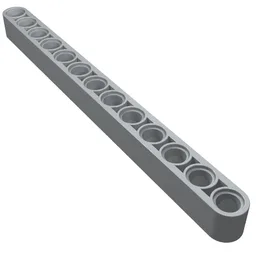 Technic Beam 1 x 13 Thick / Light Bluish Gray