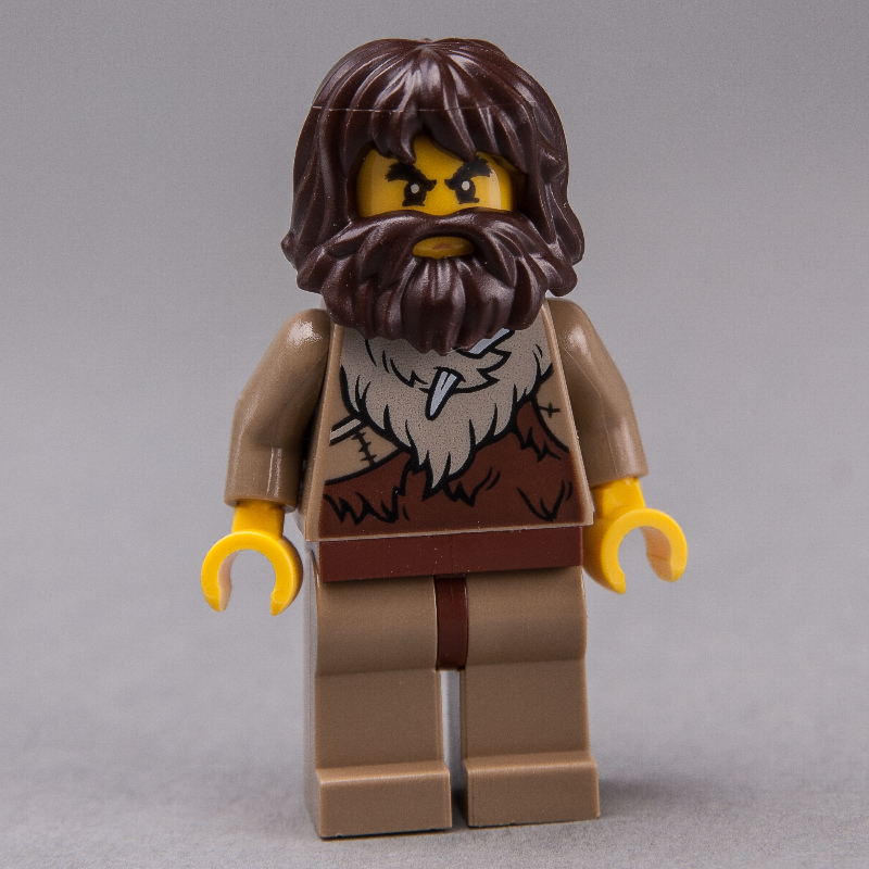 Lego Cave Man, Museum Exhibit