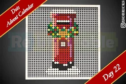 Day 22 - Christmas Postbox - Dots Advent Calendar