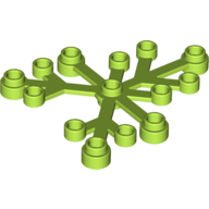 Lego Plant, Leaves 6 x 5 / Lime