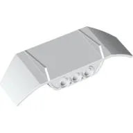 Technic Car Spoiler 3 x 8 [Three Holes] / White