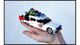 Ecto-1 / Ecto One car in minifig scale