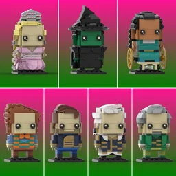 "Wicked" Brickheadz Collection