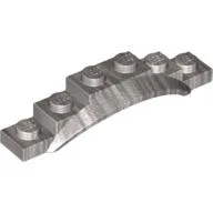 Wheel Arch, Mudguard, 1 1/2 x 6 x 1 [Arch Extended] / Metallic Silver