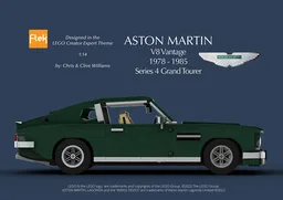 Aston Martin V8 Vantage 1978 - 1985 Series 4 in Burnham Green with Tan Hide ~ Piped Green