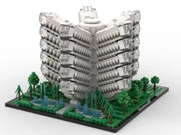 Futuristic Building Using Brick Separators