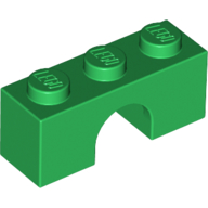 Lego Brick Arch 1 x 3 / Green