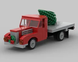 Flatbed Christmas Truck