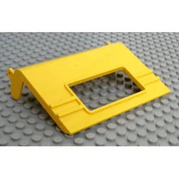 Fabuland, Vehicle Body, Caravan Front / Yellow