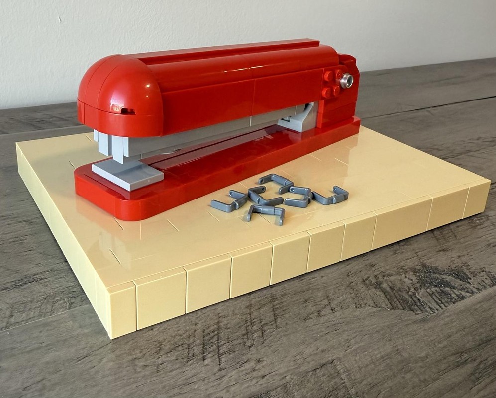 Lego Functional Life-Sized Stapler
