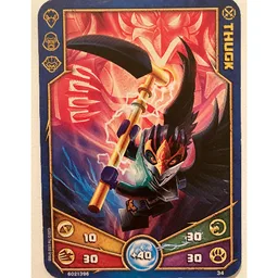 Trading Card, Legends of Chima Deck #1: 34 [Thugk] / [No Color/Any Color]