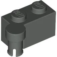 Hinge Brick 1 x 4 [Upper] / Dark Gray