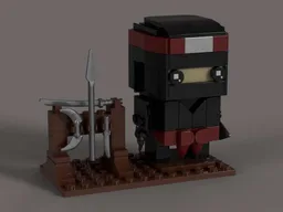Brick-built Warrior: Ninja
