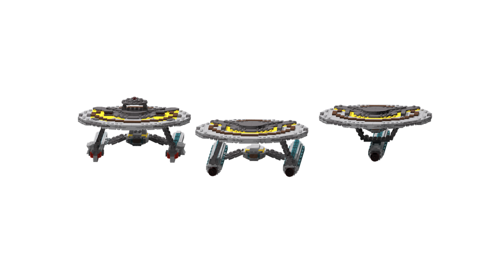 Lego California-Class Starship Variants, Smooth Edition