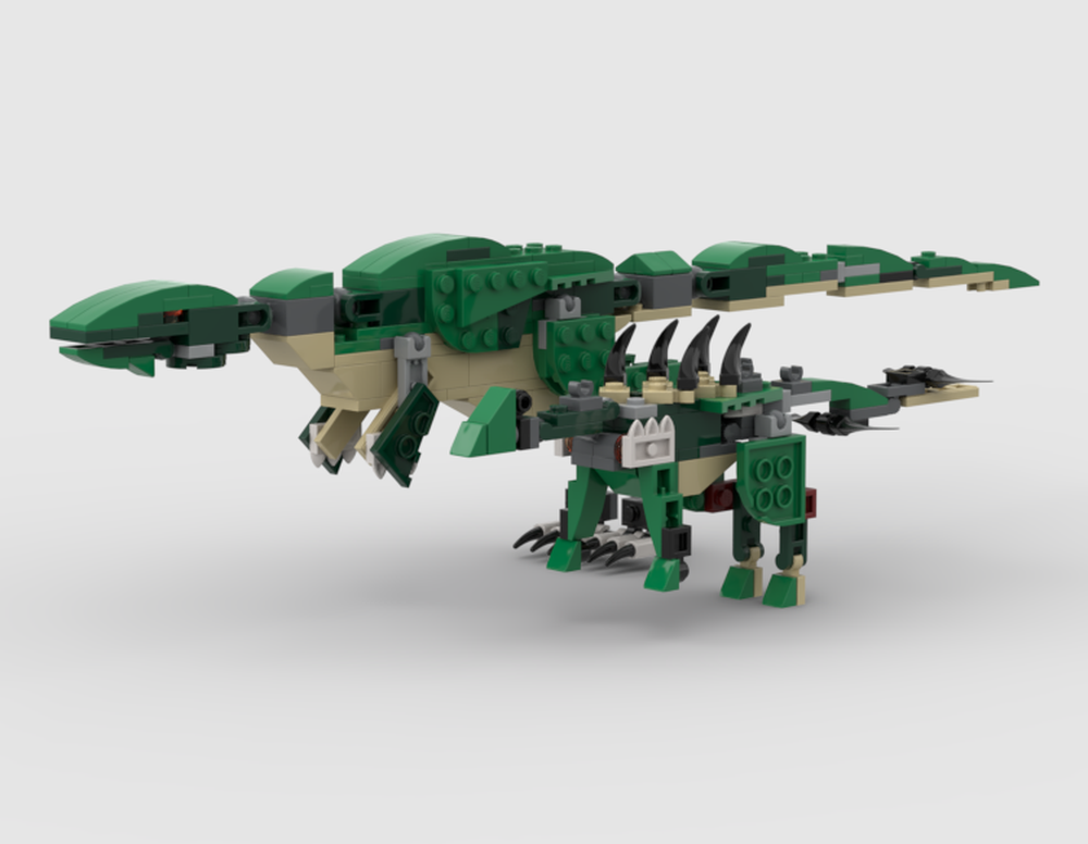 Lego 2x 31058 Yangchuanosaurus shangyouensis and Chialingosaurus kuani 1:27