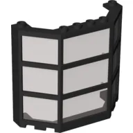 Window Bay 3 x 8 x 6 with Trans-Brown Glass
