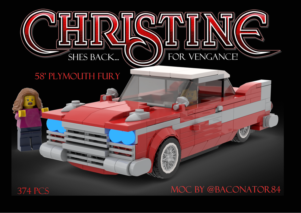Lego Christine 1958 Plymouth Fury