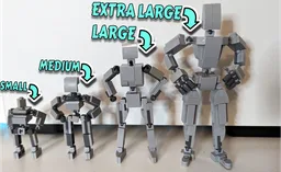 Brick Built Armatures (For Making Posable Figures!)