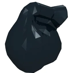 Bag / Sack with Handle / Black