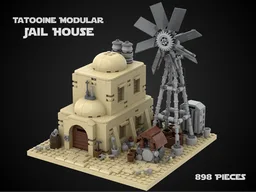 Tatooine Modular Building - Jail House / Windmill