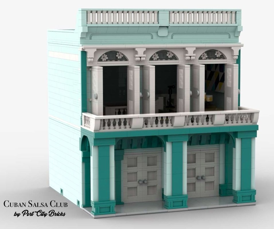 Lego Cuban Casino - Cuban Salsa Club Modular