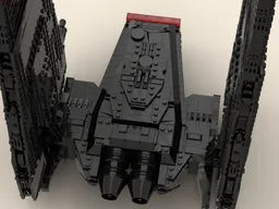Upsilon Class Shuttle (Kylo episode 7-9 shuttle)