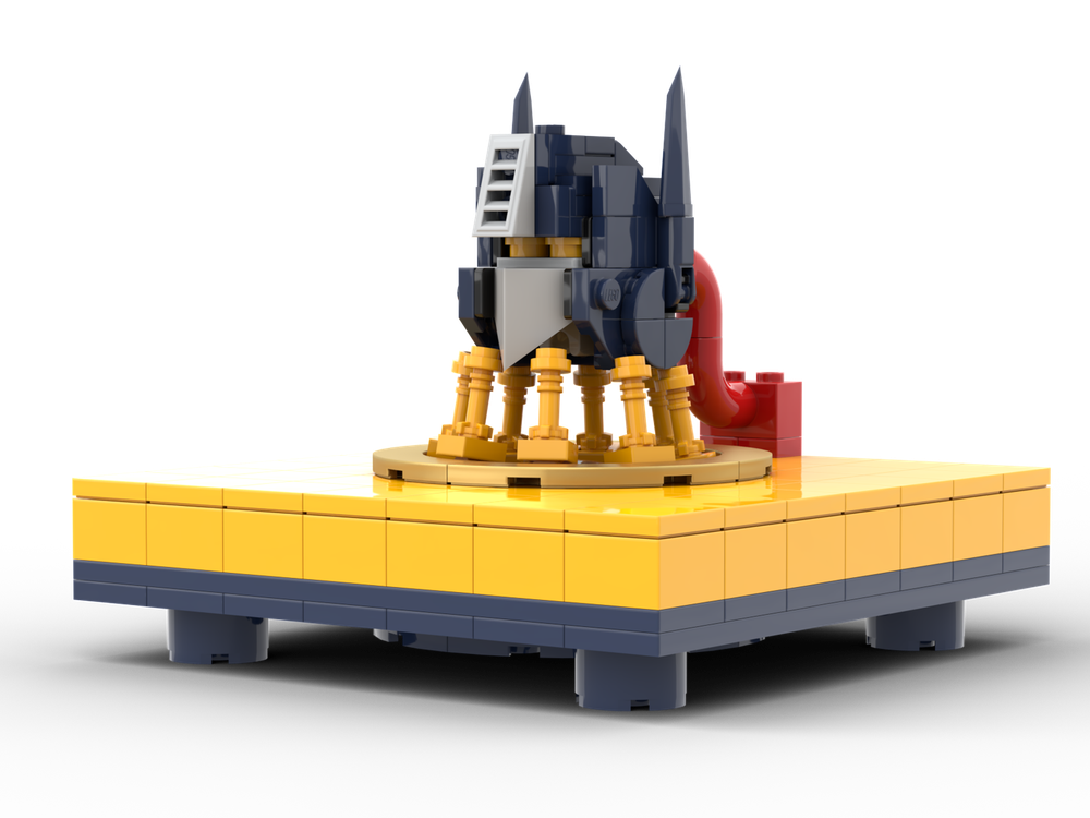 Lego Optimus Prime's Head | Comic Books Homage / Toy Remake
